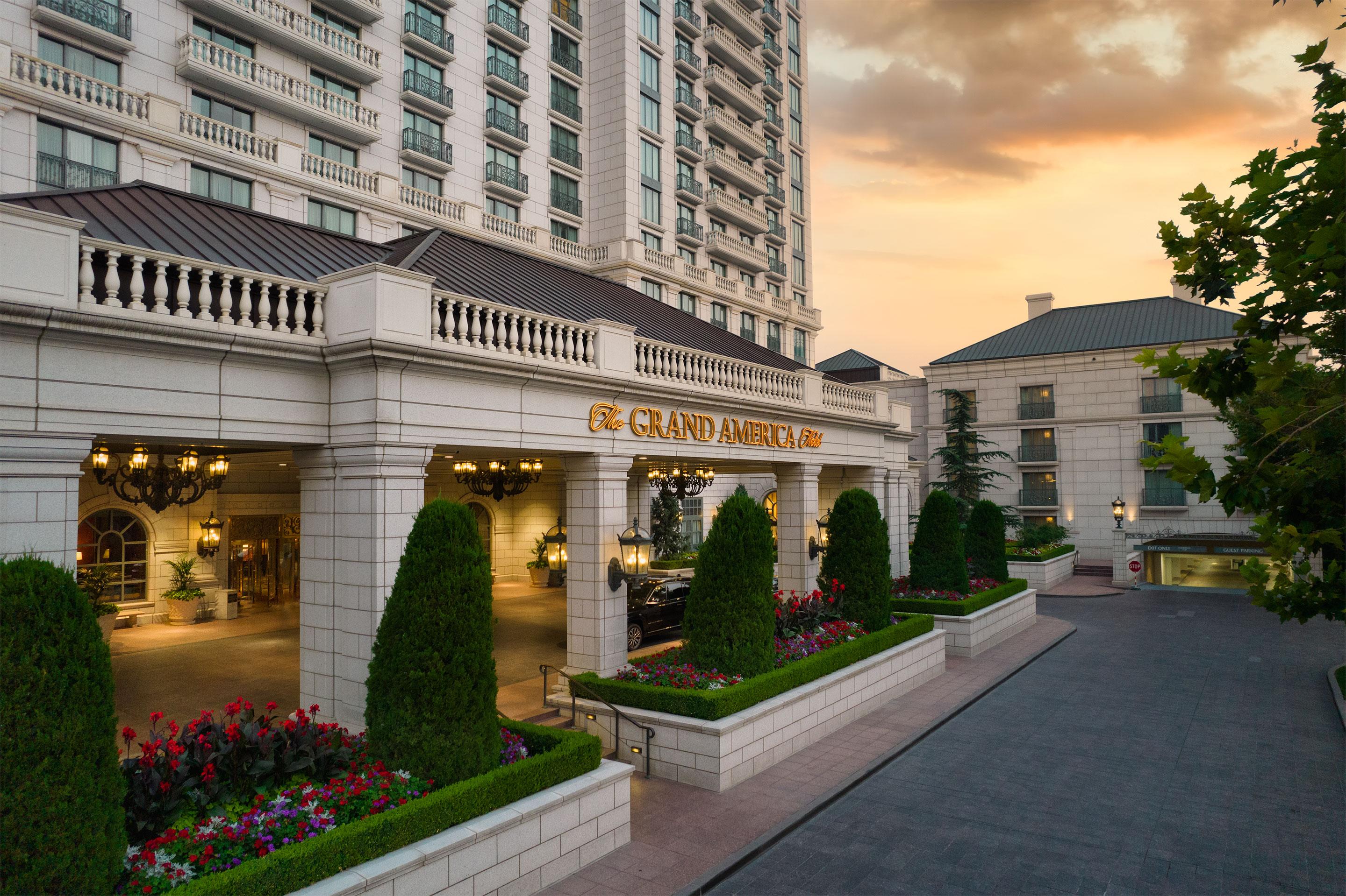 Grand America Hotel Salt Lake City Bagian luar foto